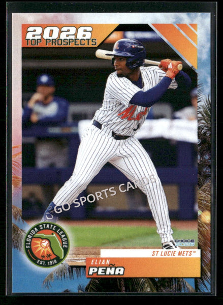 2026 Florida State League Top Prospects Elian Pena