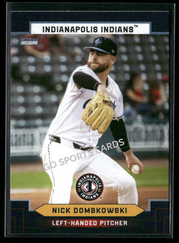 2026 Indianapolis Indians Nick Dombkowski