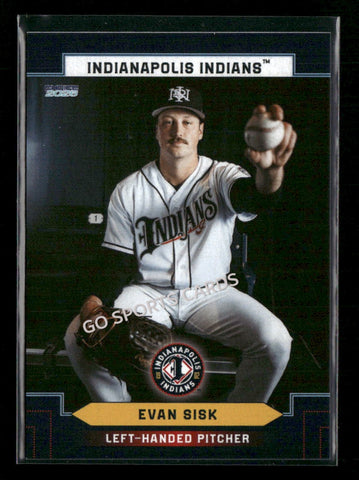 2026 Indianapolis Indians Evan Sisk