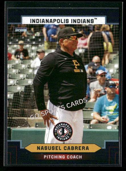 2026 Indianapolis Indians Nasusel Cabrera