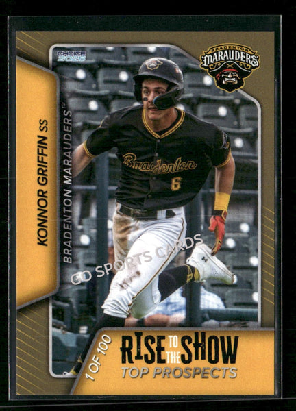 2026 Bradenton Marauders Rise to the Show Top Prospects Gold Konnor Griffin