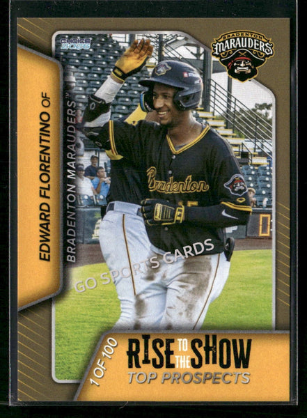 2026 Bradenton Marauders Rise to the Show Top Prospects Gold Edward Florentino