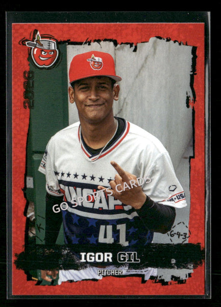 2026 Fort Wayne TinCaps Igor Gil