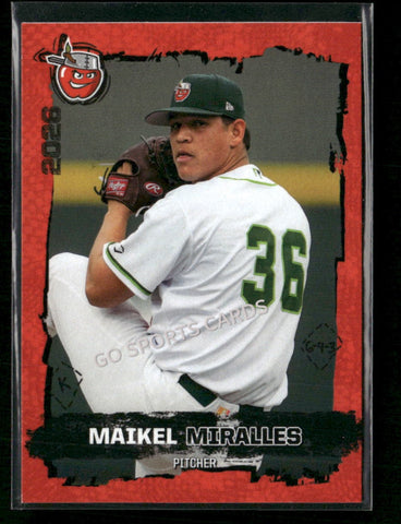 2026 Fort Wayne TinCaps Maikel Miralles