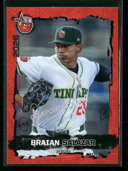 2026 Fort Wayne TinCaps Braian Salazar