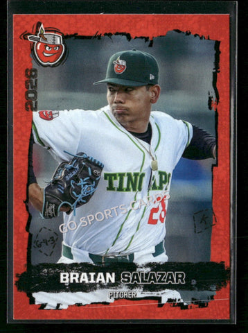 2026 Fort Wayne TinCaps Braian Salazar