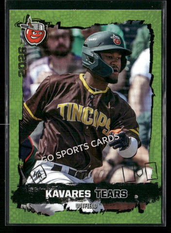 2026 Fort Wayne TinCaps Kavares Tears