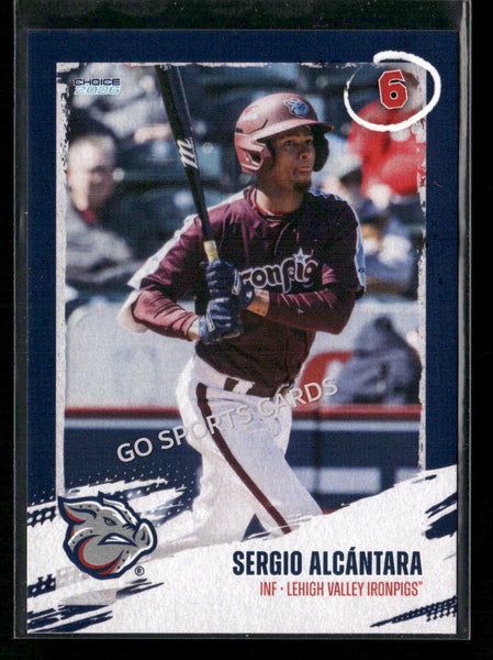 2026 Lehigh Valley IronPigs Sergio Alcantara