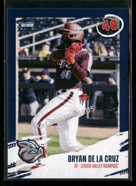 2026 Lehigh Valley IronPigs Bryan De La Cruz