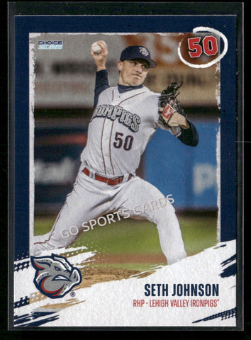 2026 Lehigh Valley IronPigs Seth Johnson