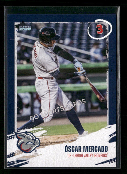 2026 Lehigh Valley IronPigs Oscar Mercado