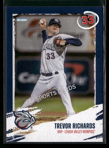 2026 Lehigh Valley IronPigs Trevor Richards