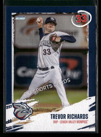 2026 Lehigh Valley IronPigs Trevor Richards