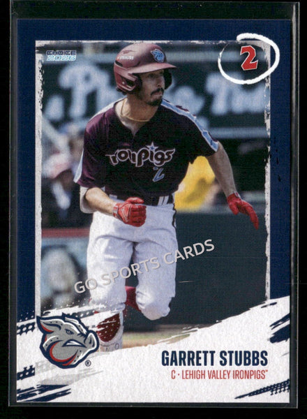 2026 Lehigh Valley IronPigs Garrett Stubbs