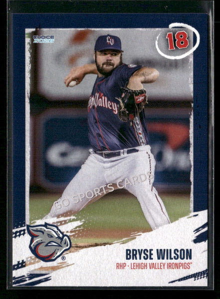 2026 Lehigh Valley IronPigs Bryse Wilson