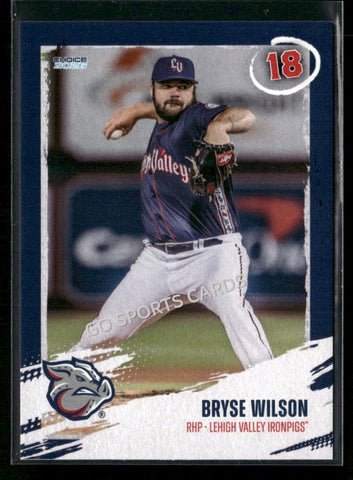 2026 Lehigh Valley IronPigs Bryse Wilson
