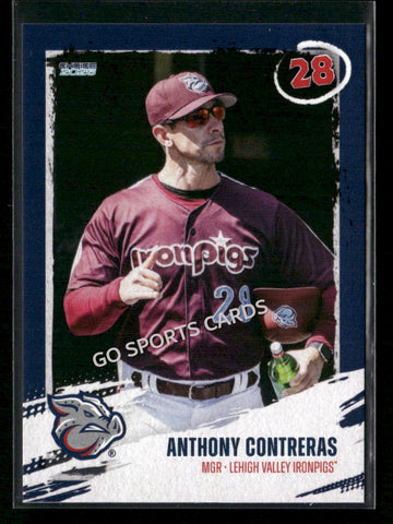2026 Lehigh Valley IronPigs Anthony Contreras