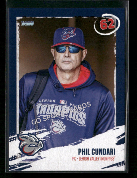 2026 Lehigh Valley IronPigs Phil Cundari