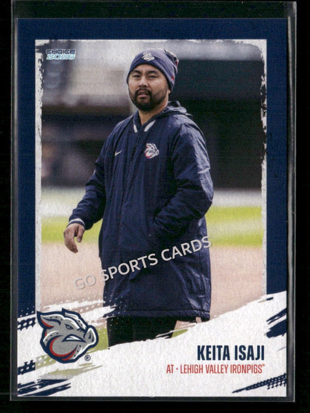 2026 Lehigh Valley IronPigs Keita Isaji