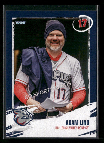 2026 Lehigh Valley IronPigs Adam Lind