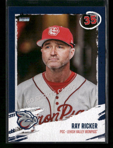 2026 Lehigh Valley IronPigs Ray Ricker