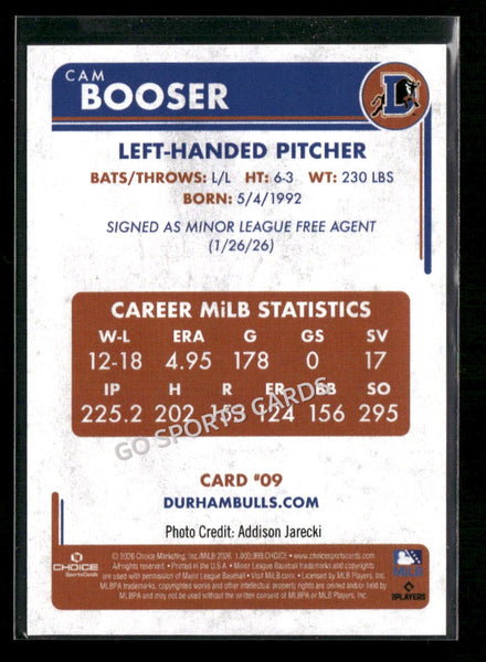 2026 Durham Bulls Cam Booser