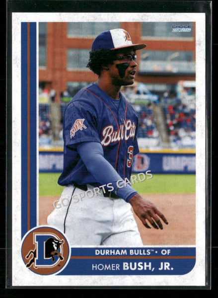 2026 Durham Bulls Homer Bush Jr
