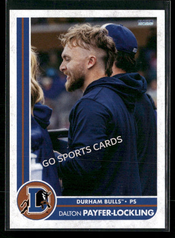 2026 Durham Bulls Dalton Payfer Lockling