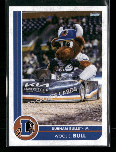 2026 Durham Bulls Wool E Bull Mascot