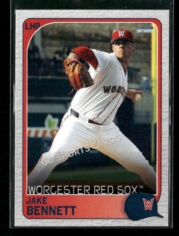 2026 Worcester Red Sox Jake Bennett