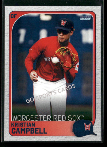 2026 Worcester Red Sox Kristian Campbell