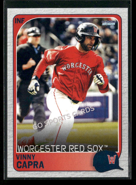 2026 Worcester Red Sox Vinny Capra