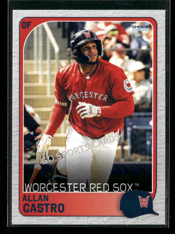 2026 Worcester Red Sox Allan Castro