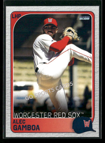 2026 Worcester Red Sox Alec Gamboa
