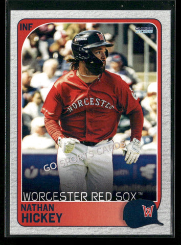 2026 Worcester Red Sox Nathan Hickey