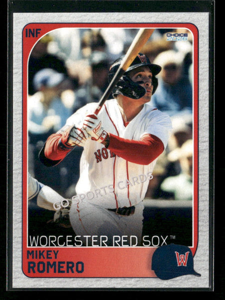 2026 Worcester Red Sox Mikey Romero