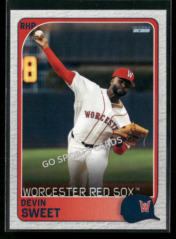 2026 Worcester Red Sox Devin Sweet