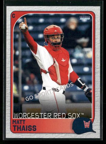 2026 Worcester Red Sox Matt Thaiss