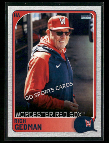 2026 Worcester Red Sox Rich Gedman