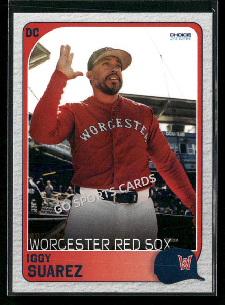 2026 Worcester Red Sox Iggy Suarez