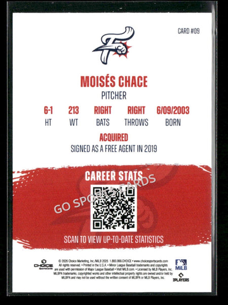2026 Reading Fightin Phils Top 10 Prospect Moises Chace