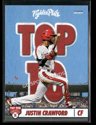 2026 Reading Fightin Phils Top 10 Prospect Justin Crawford
