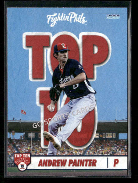 2026 Reading Fightin Phils Top 10 Prospect Andrew Painter