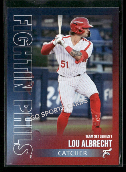 2026 Reading Fightin Phils Lou Albrecht