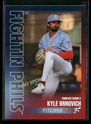 2026 Reading Fightin Phils Kyle Brnovich