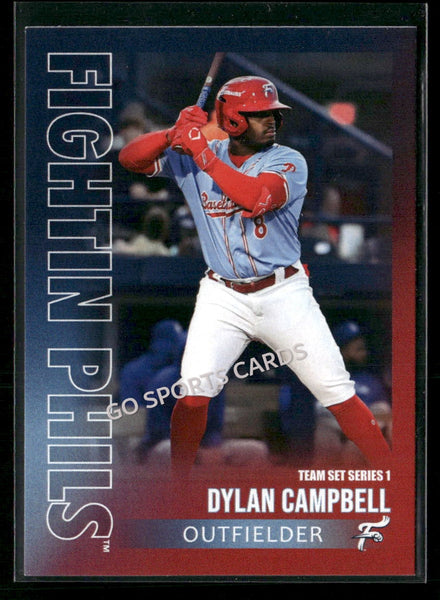 2026 Reading Fightin Phils Dylan Campbell