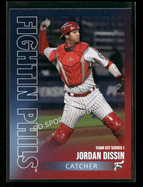 2026 Reading Fightin Phils Jordan Dissin