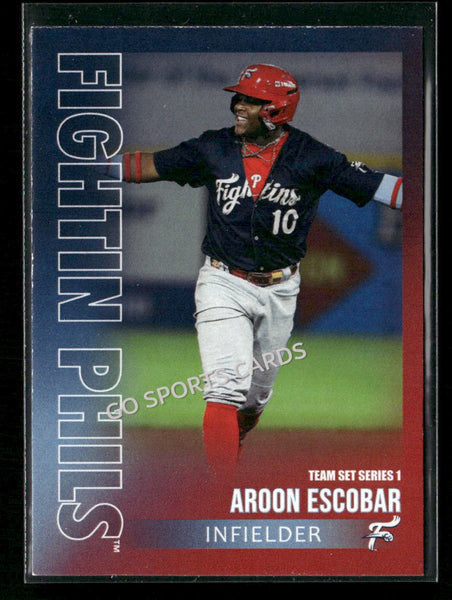 2026 Reading Fightin Phils Aroon Escobar