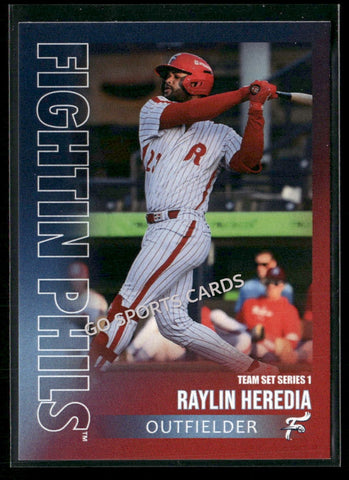 2026 Reading Fightin Phils Raylin Heredia