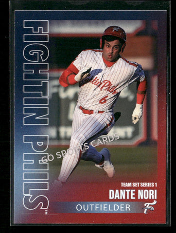 2026 Reading Fightin Phils Dante Nori